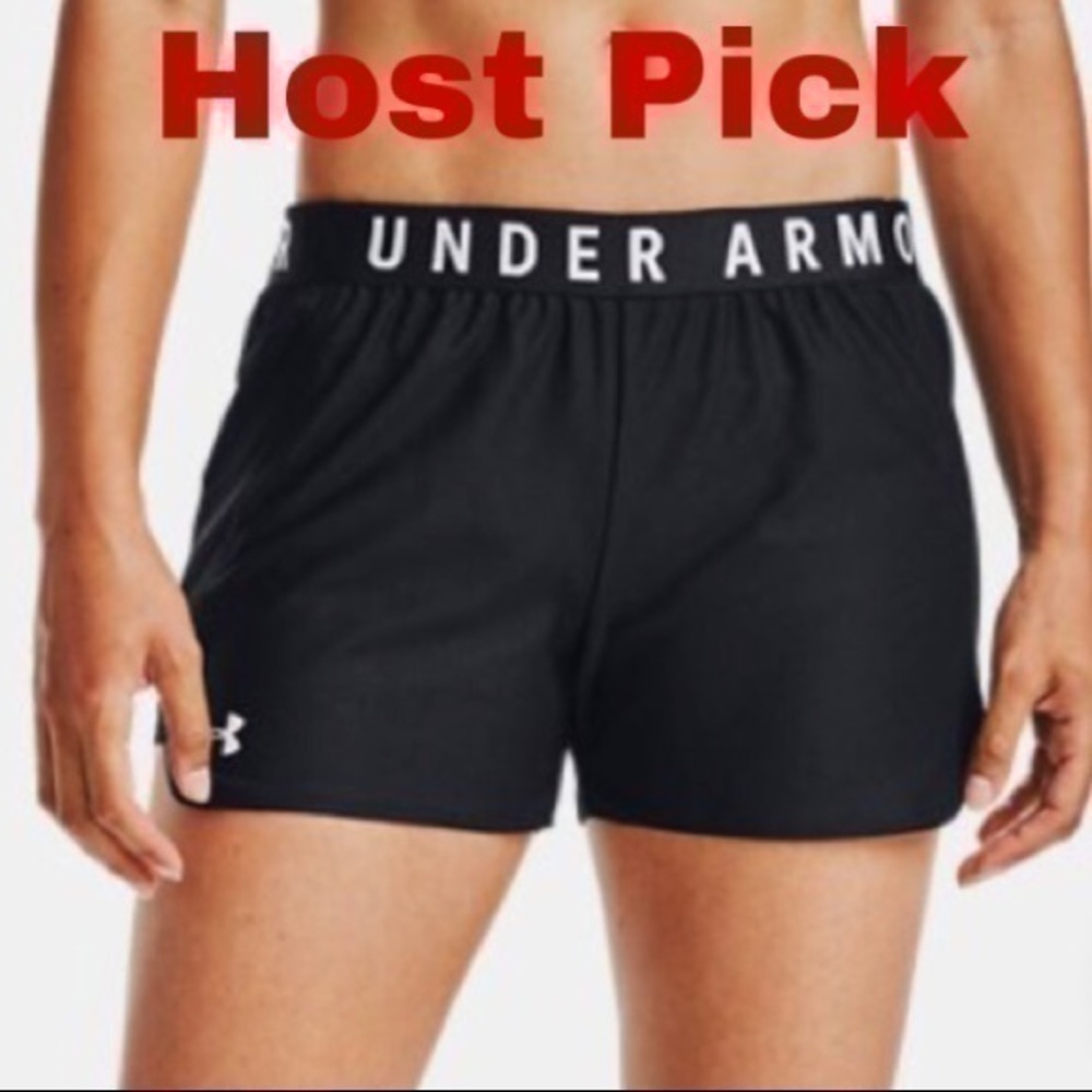 Black Under Armour running shorts women’s medium